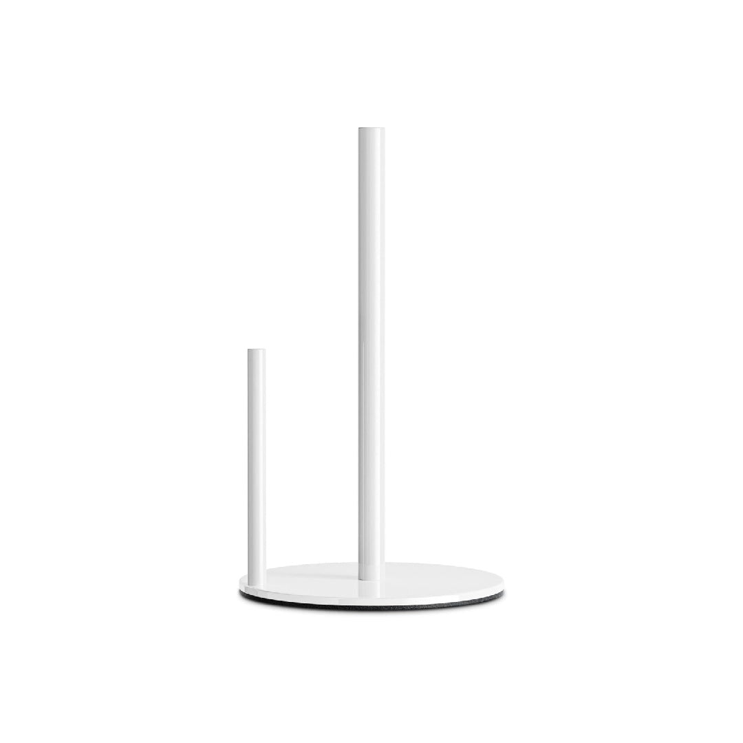 Paper towel holder, high quality stainless steel kitchen roll dispenser, countertop roll organizer with weighted base
