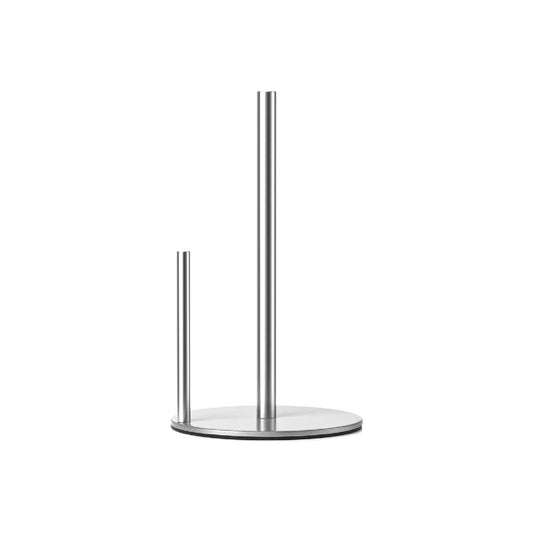 Paper towel holder, high quality stainless steel kitchen roll dispenser, countertop roll organizer with weighted base