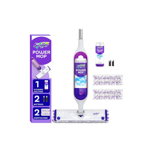 Swiffer PowerMop Multi-Surface Mop Set for Floor Cleaning